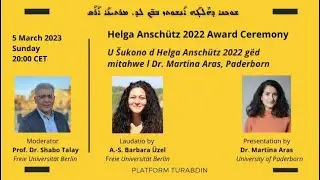 Unity Forum: 31 Helga Ansch&uuml;tz 2022 Award Ceremony