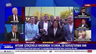 Uğur Dündar'ın sunduğu Arena programının konuğuyum.