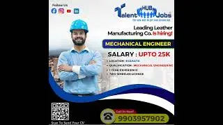 Mechanical Engineering Jobs | Jobs in Kolkata | Jobs in 2024 | Latest Jobs Vacancies #job #hiring