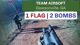 Team Airsoft Gameplay | 1 Flag, 2 Bombs | 12/26/2020