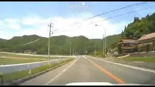 西条IC付近から三次まで国道375号線　高速再生