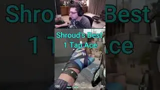 Shroud's Best Tap Ace | Valorant Clip