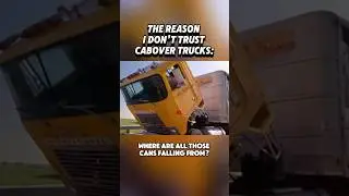 The reason I don&rsquo;t trust cabover trucks as a truck driver. #trucking #trucker #funny #semi #rookie