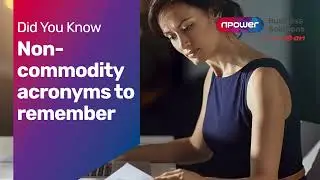 Did You Know: Non-commodity acronyms to remember