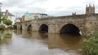 The River Wye, Hereford!
