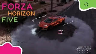Road Donuts & Epic Races! Corvette vs Ford Hoonigan 🏎️💨 | Forza Horizon 5 PS5