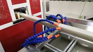 PVC window profile Machine #PVCWINDOWMACHINE #windowprofilemachine #doorframemachine #windowmachine