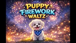 🎶  ASMR JW - Puppy&rsquo;s Firework Waltz 🎧 (자작곡) #asmr #bgm #puppy