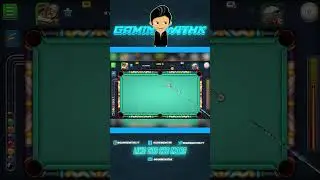 amazing indirect clearance in 9 ball 8 ball Pool#gamingwithk #8ballpool #indirect clearance