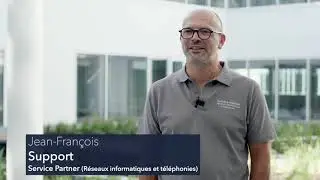 Vid&eacute;o-portrait, Jean-Fran&ccedil;ois, Support chez Service Partner