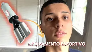 COLOQUEI ESCAPAMENTO ESPORTIVO NO MEU FIAT LINEA!!