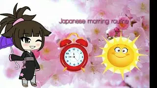 Japanese student morning routine