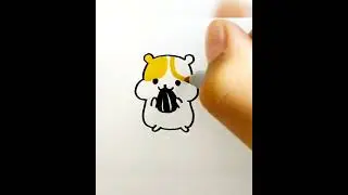 How To Draw Cute Squirrel | #howtodraw #drawing #viralpainting