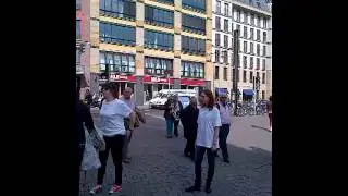 Dance as Cultural Diplomacy - ICD Students Preparing for the Macarena Dance in Berlin - May 2012