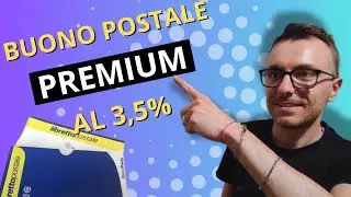 POSTE ITALIANE: BUONO PREMIUM AL 3,5% PER 12 MESI