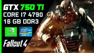 Fallout 4 na GTX 750 Ti de 4GB Teste de FPS