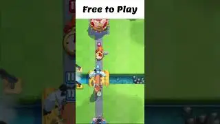 Pay 2 Win VS Free 2 Play 😂- CR #shorts #clashroyale  #crshorts