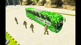 Army Soldier Bus Driving  Android Game Play
