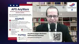 APS AnyWare: Advanced Production Capacity Planning, Scheduling and Demand Forecasting Software