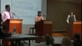 2009 student congress presidential debate Part 1