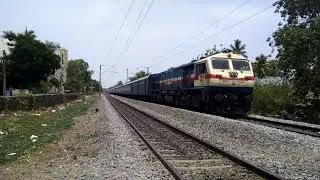 New Modified Goods Train of Indian Railways | Pune WDG-4 in SHF Mode | IR
