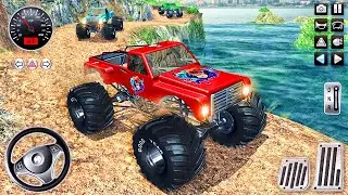 Offroad 3D Monster Truck Driving Adventure - 4x4 Simulator Hill Drive - Best Android GamePlay