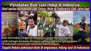 Lucu💥Bule di Negaranya Serius berwibawa, Jadi Santuy dan Lucu -Efek Ramah dan damai alam Indonesia