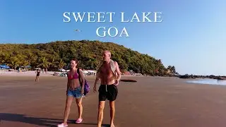 Walking to Sweet Lake in Arambol Beach, Goa | Goa without Tourism 2022 | 4K ASMR Binaural Sounds