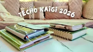 my techo kaigi 2026 | setting up my journal lineup 🌸