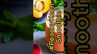 How to make a Peachy Keen Smoothie 🍑🌞🥤  #shorts #smoothierecipes #healthyfood #howtomakesmoothie