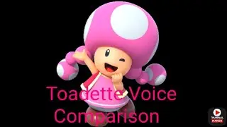 Toadette Voice Comparison Reaction
