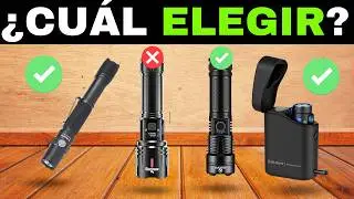 ✅10 Mejores LINTERNAS T&aacute;cticas LED Potentes y BARATAS de Amazon [2026]🔦[Calidad-Precio] Recargables