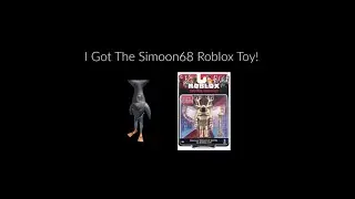 I Got The Simoon68 Roblox Toy!