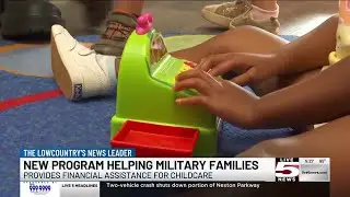 VIDEO: New program to help SC military families afford childcare