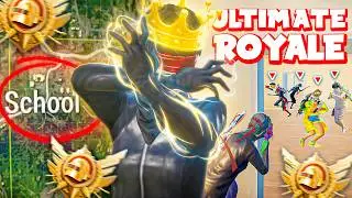 التميت رويال عودة ملك عماير سكول‼️ULTIMATE ROYALE KING OF SCHOOL BUILDINGS IS BACK
