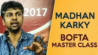 Madhan Karky opens up on Lyric Engineering in detail | BOFTA Masterclass