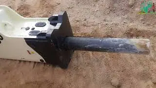 New Excavator Breaker Testing || CHINA Breaker @RocksolidEarthmovers