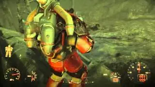 Fallout 4 -The Forgotten Church (Epic Glitch/Battle) LOL!!