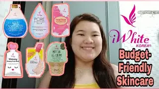 WHOLE DAY SKIN CARE ROUTINE ft. iWHITE KOREA PRODUCTS