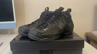 Nike x comme des garcons Foamposite One черный