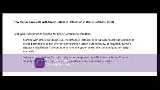 Oracle 19c Database New Feature #1