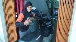 Raja ne scooty ko bahar nikala 😲