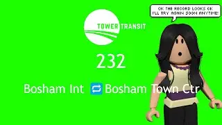 Tower Transit Roblox Trunk 232 Hyperlapse