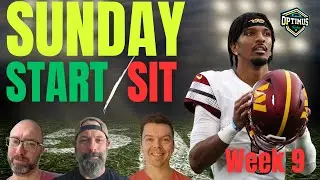 LIVE: Week 9 Start/Sit Decisions | Chiefs @ Bills Showdown! Jayden Returns! Travis Hunter to IR