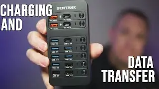 SENTANK Powered USB Hub Review - Perfect for charging or data transfer