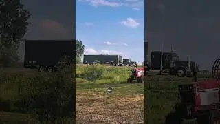 Here comes the next contestant! #816motorsports #tractorpulling #semitrucks #hauler