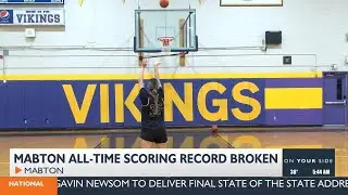 Mabton High School senior breaks all-time basketball scoring record