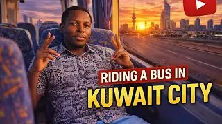 Sunset Drive Through Kuwait City  || Capital of Kuwait Scenic Evening Ride