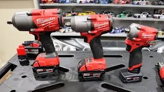 Milwaukee M12 FUEL Stubby Impact Wrench vs M18 High/Mid Torque Impact Wrench