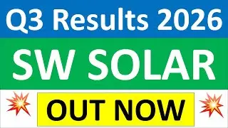 SW SOLAR q3 results 2026 | SW SOLAR results today | SW SOLAR Share News | SW SOLAR Share latest news